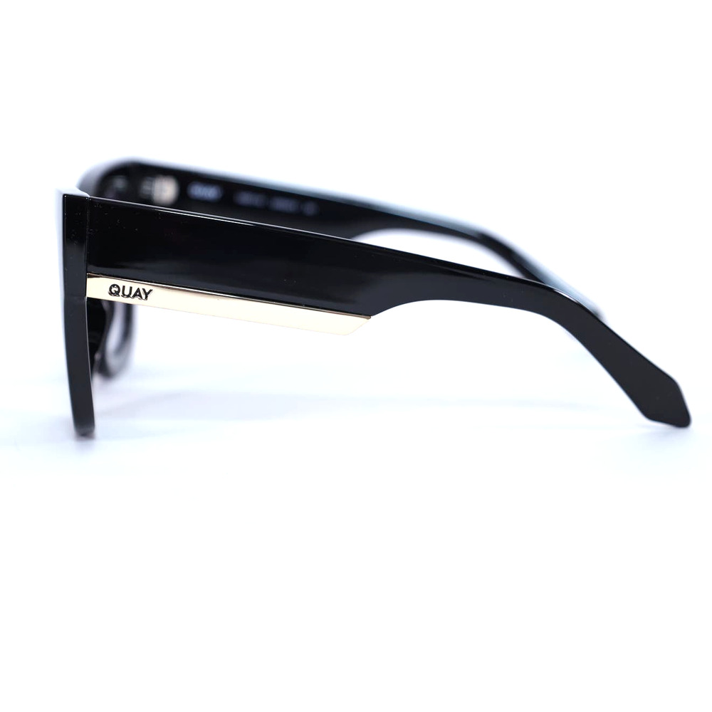 Quay Australia BY THE WAY Womens Sunglasses - Black/Smoke - NWT - Picture 7 of 14